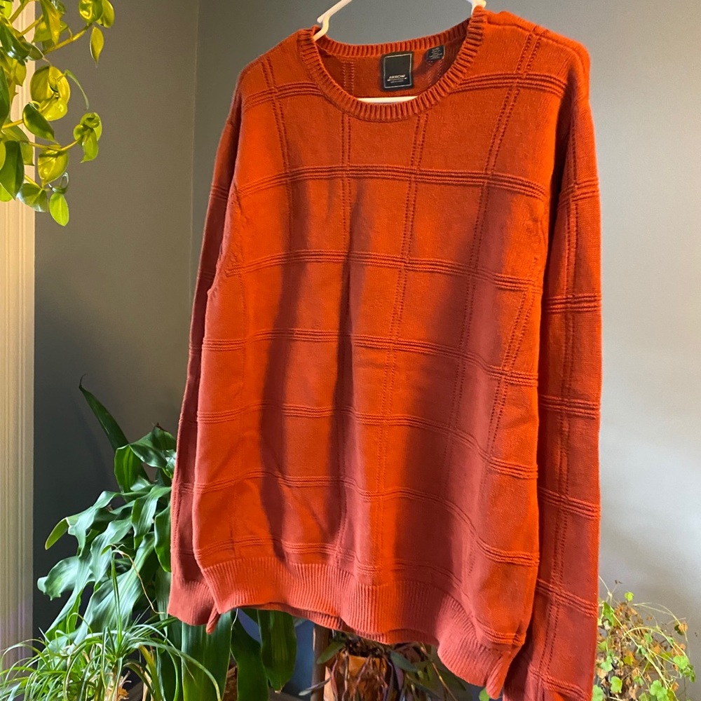 Orange Arrow Sweater